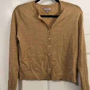 J.Crew Camel Cardigan